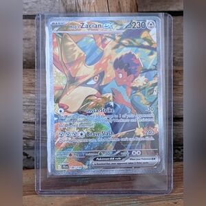 Pokemon Rare Hop's Zacian Ex Trading Card